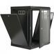 Серверна шафа настінна 19&Prime; 18U UA-MGSW1L186B (907х600х600 мм) чорна 77783363 фото 1
