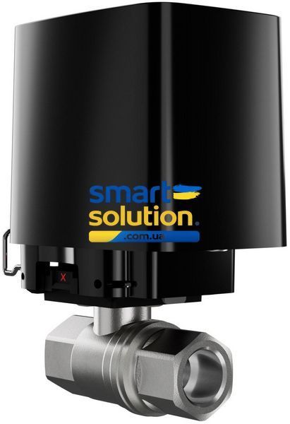 Кран перекриття води з дистанційним керуванням Ajax WaterStop 1/2" Black 777894 фото
