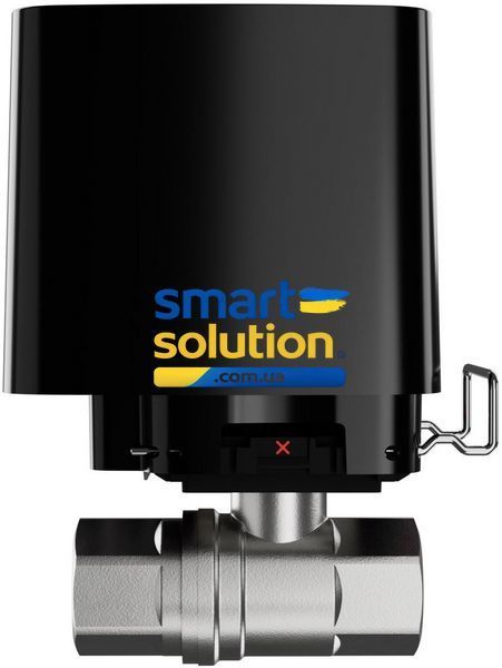 Кран перекриття води з дистанційним керуванням Ajax WaterStop 1/2" Black 777894 фото