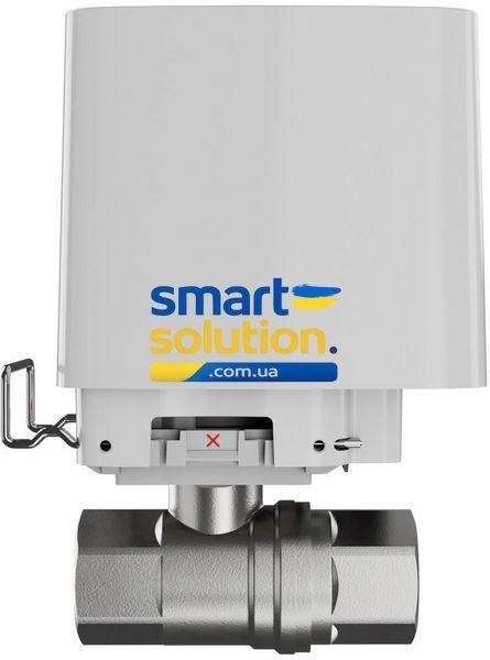 Кран перекриття води з дистанційним керуванням Ajax WaterStop 1/2" White 777895 фото