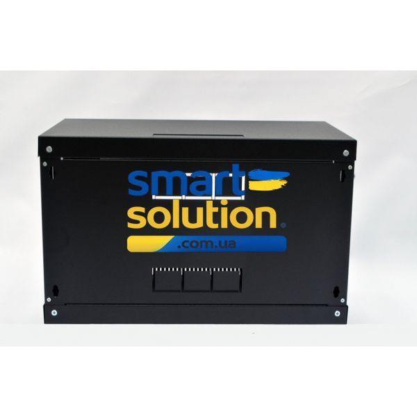 Серверна шафа настінна 19&Prime; 6U UA-MGSWA635B (373х600х350 мм) чорна 77783341 фото