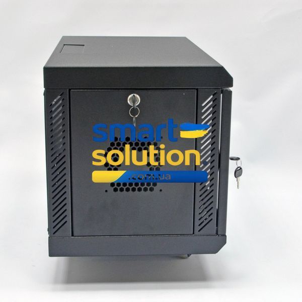 Серверна шафа настінна 19&Prime; 6U UA-MGSWA635B (373х600х350 мм) чорна 77783341 фото