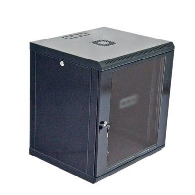 Серверный шкаф настенный 19&Prime; 12U UA-MGSWL125B (640х600х500 мм) черный 77783342 фото