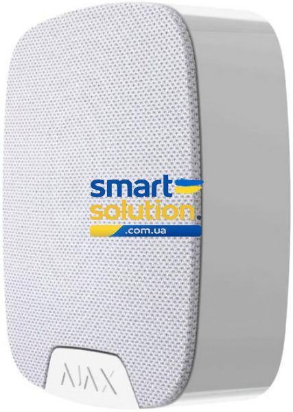 Беспроводная комнатная сирена Ajax HomeSiren S (White) 777425 фото