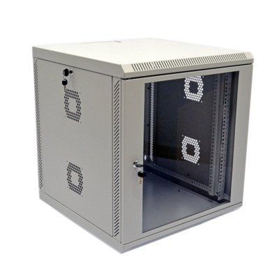 Серверный шкаф настенный 19&Prime; 12U UA-MGSWA125G (640х600х500 мм) серый 77783368 фото