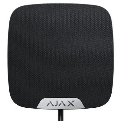 Проводная внутренняя сирена Ajax HomeSiren Fibra (black) 777427 фото