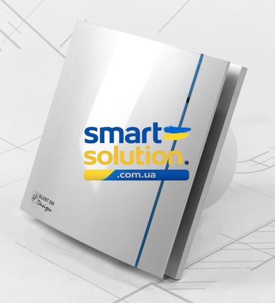 Витяжний вентилятор Soler&Palau Silent-100 CRZ Silver Design (5210602700) 999499 фото