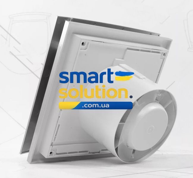 Витяжний вентилятор Soler&Palau Silent-100 CRZ Silver Design (5210602700) 999499 фото