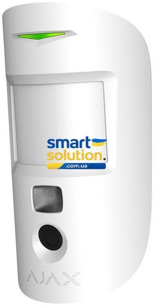 Датчик руху з камерою Ajax MotionCam HDR PhOD (white) 7772178 фото