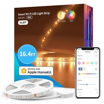 Умная Wi-Fi cветодиодная лента Meross MSL320CHK(EU)-5M 57599 фото