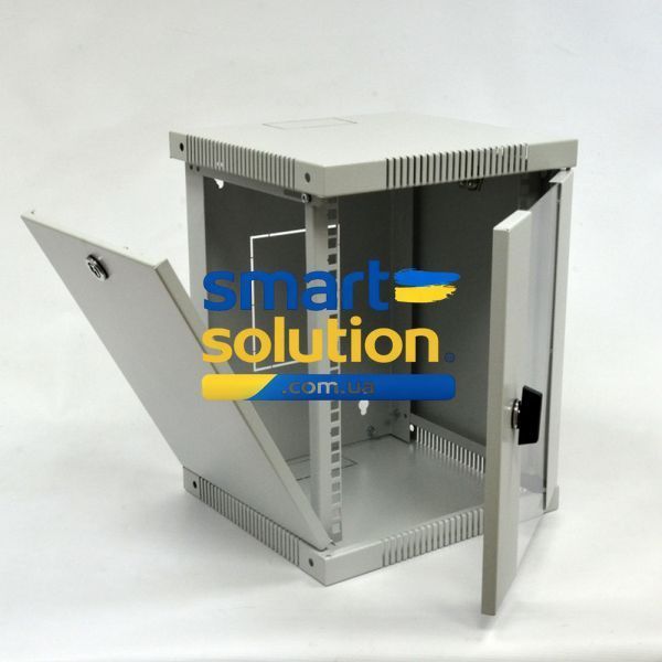 Серверный шкаф настенный 10&Prime; 8U UA-ШТК-8U-GR (425х320х300 мм) серый 77783333 фото