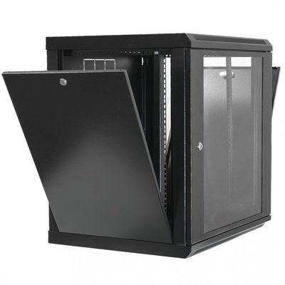 Серверный шкаф настенный 19&Prime; 15U UA-MGSW1L156B (773х600х600 мм) черный 77783355 фото
