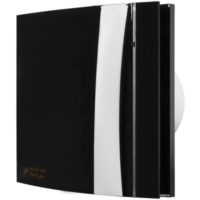 Вытяжной вентилятор Soler&Palau Silent-200 CZ Black Design-4C (5210616700) 999505 фото