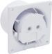 Вытяжной вентилятор AirRoxy dRim 125 S BB (01-066) + 100/125 Grill (02-300) + dRim Plexi белый матовый (01-161) 999688 фото 5