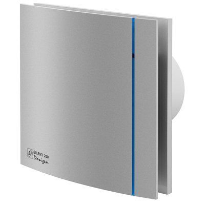 Вытяжной вентилятор Soler&Palau Silent-100 CHZ Silver Design (5210602800) 999534 фото
