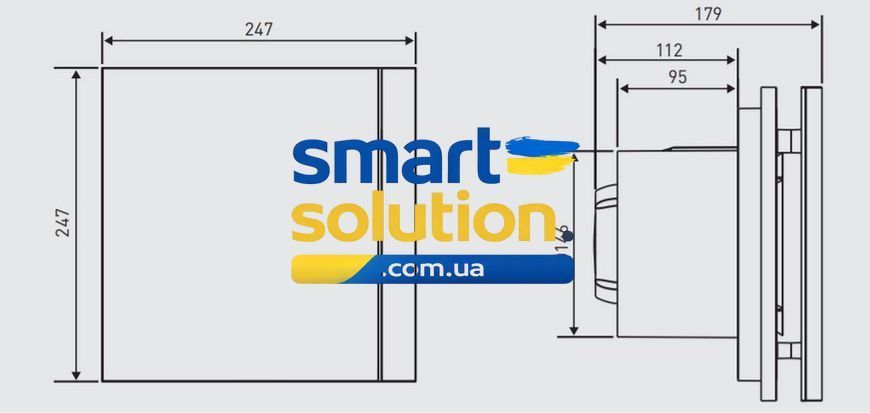 Вытяжной вентилятор Soler&Palau Silent-300 CRZ Design-3C (5210623900) 999535 фото