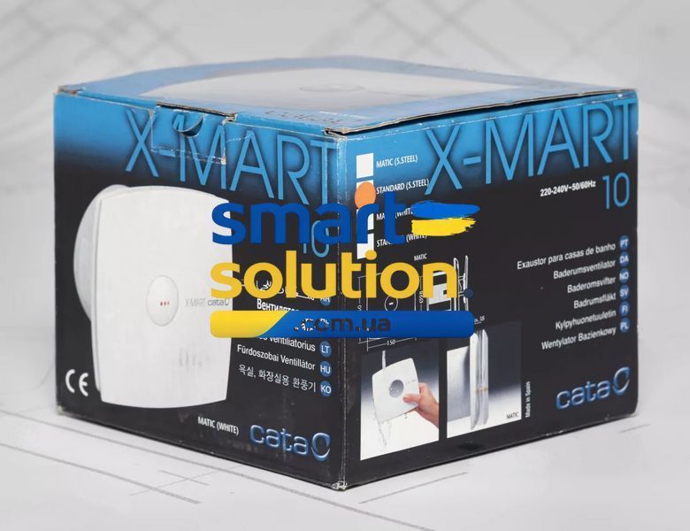 Вытяжной вентилятор Cata X-Mart 10 Inox 999554 фото