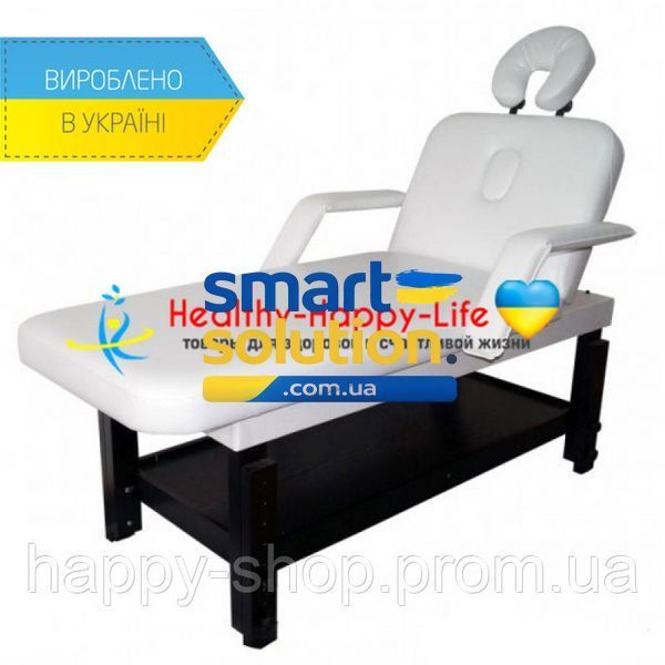 Стаціонарний масажний стіл косметологічна кушетка Strong 73565 фото