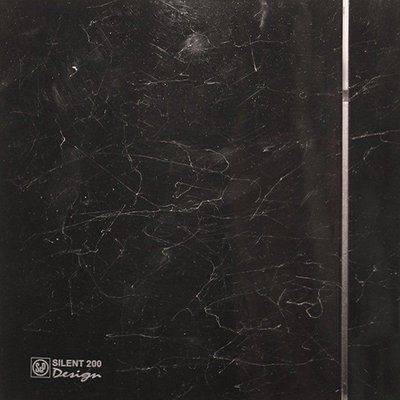 Вытяжной вентилятор Soler&Palau Silent-200 CZ Marble Black Design-4C (5210626100) 999515 фото