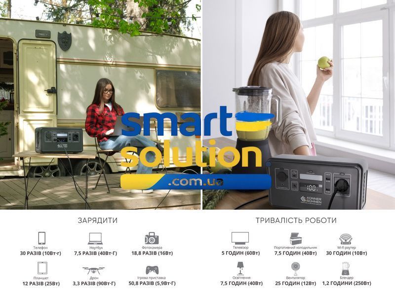 Зарядная станция Konner&Sohnen KS 300PS LiFePo4 777964 фото