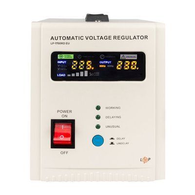 Стабілізатор напруги LogicPower LP-1750RD EU (1000Вт/7 ступ) 87474 фото